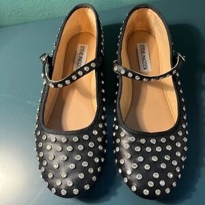 Steve Madden Vinetta Rhinestone Flats size 8